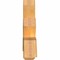 Ekena Millwork Alberta Rough Sawn Timber Gable Bracket, Western Red Cedar, 60"W x 27"H x 6"D x 6"F, 11/12 Pitch GBW060X27X0606ALB00RWR - alternate 4